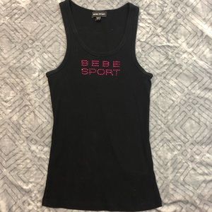 BEBE sport tank top